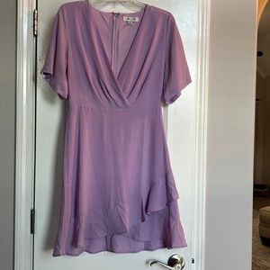 Lavender Boutique Dress, size Medium, dress has NO STRETCH